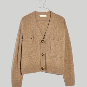 Madewell (re)sponsible Cashmere Upton Cardigan Sweater